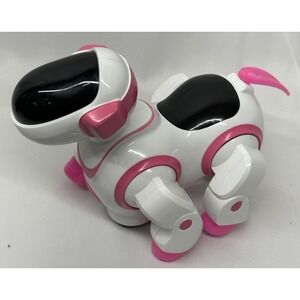 Vivitar ROBO Dancing Robot Dog – Pink, White‎ & Full of Sass! Pre-owned
